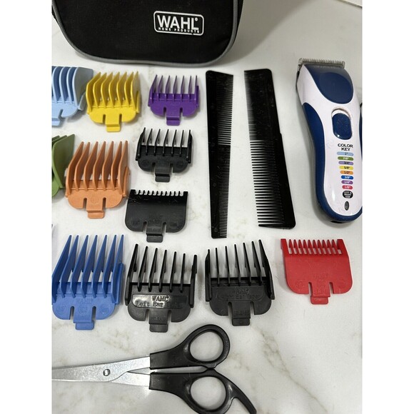 Wahl Clipper Pro Complete Haircutting Groom Kit with Easy Color Coded Guide Comb - Picture 3 of 8